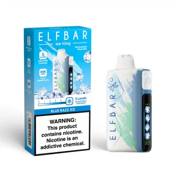 ELF BAR ICE KING 40000 Puffs Disposable Vape | 5 Modes | Rechargeable