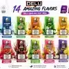 Delu 25mg Nic Salt 30ml 14 flavors